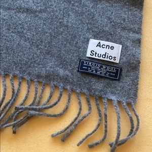 Acne studios wool scarf wrap